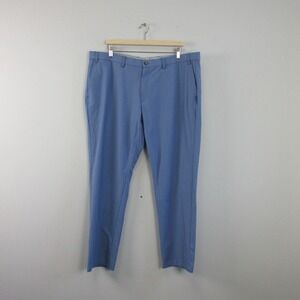 Lauren Ralph Lauren Men Chino Pants 42x30 Blue Cotton Blend Casual Golf Work 426